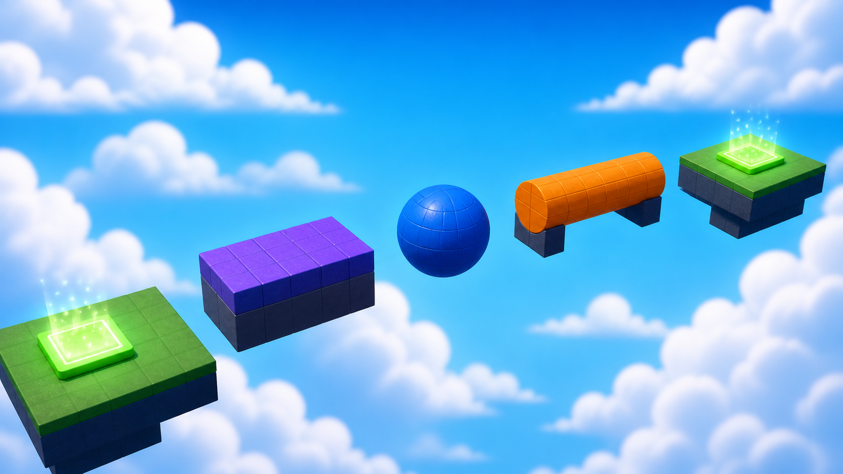 Stage 2 goal preview: Build and tune a block, ball, and cylinder path