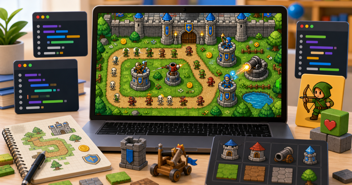 Castle Defense | theCoderSchool